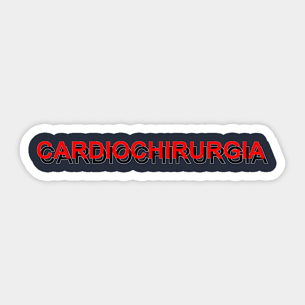 Cardiochirurgia | Cardiac Surgery | Nurse | Infermiere Sticker by Betta's Collections